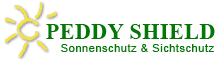 Sonnenschutz und Sichtschutz von Peddy Shield