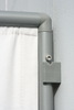 Wand-Clip - 2x mit Schrauben und D�beln - Zubeh�r Paravent