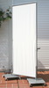 Fu�platte rollbar - 4x Rollen davon 2x feststellbar - Fu�plate 35 x 35 cm metallic grau