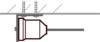 Abspannsystem zum Fixieren und Spannen eines Seilendes - 1 St�ck