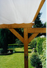Seilspanntechnik Bausatz Pergola mit Montagewinkeln - Montage auf  Fl�chen