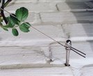 Flexible Rankhilfe in Seilspanntechnik fr Kletterpflanzen: Praktische Garten-Tipps
