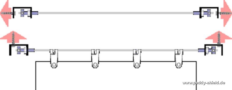 Seilspanntechnik Universal ohne Edelstahlseil - 4x Seilspanner Universal