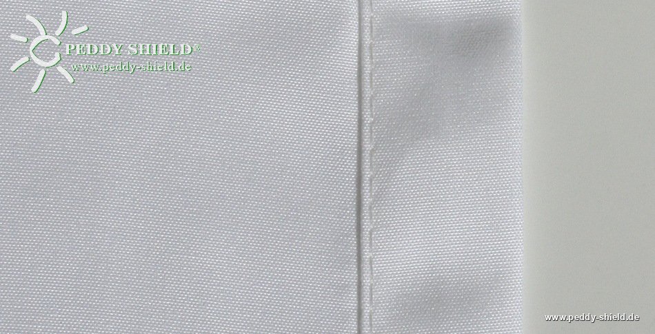Sonnensegel Stoff - Ballenbreite 146 cm -  uni wei�