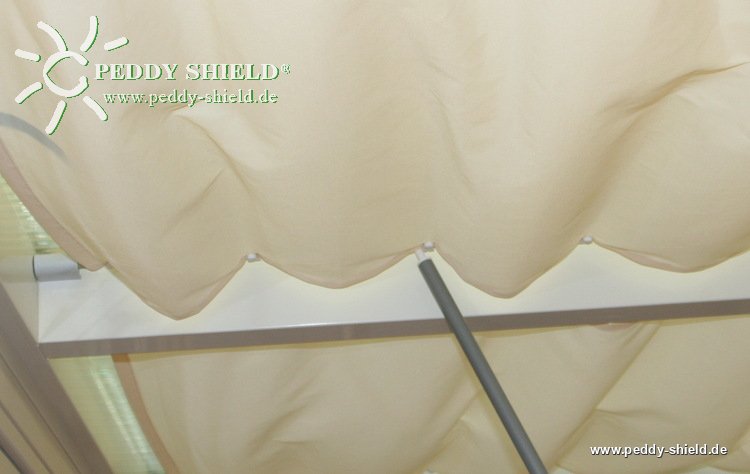 Sonnensegel Terrassenüberdachung Glasdach│Peddy Shield