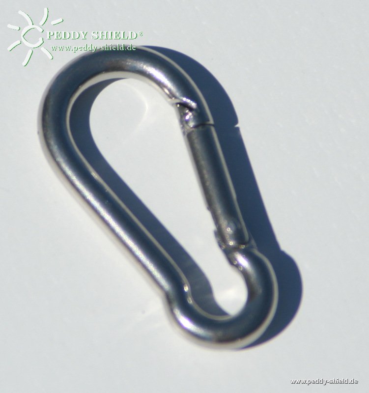 Größe:Mod 3-9x90mm 1 Stück Karabiner-Haken Edelstahl V4A Rostfrei Für Sonnensegel Segel Schaukel Hängematte Schnapp-Haken Schraubverbindung