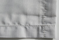 Polyesterstoff - 140 g/m - Ballenbreite 146 cm - uni hellgrau - Stoff zum Selbernhen von Sonnensegeln fr Seilspanntechnik