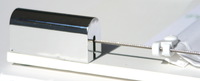 1x Abdeckkappe Universal Chrom -  fr Sonnensegel in Seilspanntechnik Universal System Peddy Shield