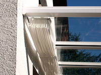 1x Abdeckkappe Universal Chrom -  fr Sonnensegel in Seilspanntechnik Universal System Peddy Shield