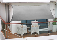 Balkonsonnensegel 270 x 140 cm anthrazit