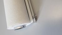 HDPE Sonnenrollo cremewei - 100 x 240 cm
