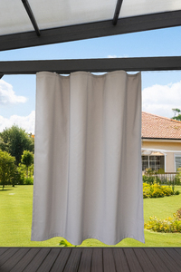 Outdoor Vorhang 250 x 250cm gest grau