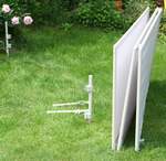 Schraub-Erdanker Paravent (2 Stck) - zweiteilig - Sichtschutz Paravent im Garten/auf Rasen #16