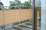 Balkonumrandung Farbe sisal - 65 x 300 cm