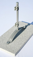 Combi-Stnder Paravent - aufschraubbar auf Granitplatte fr einen stabilen Windschutz Terrasse #9