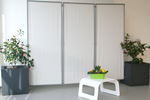 Montagezubehr Pflanzkbel fr Standfestigkeit Paravent InDoor & OutDoor ber 2x Wand-Clip #11