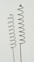 Premium Rankstab mit Kugel - Helix (Spirale)  - 130 cm - aus hochwertigem Marine-Edelstahl A4 #7