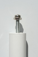 Vierecksegel konkav 4 x 5 m - offenes u. robustes Schattierungsgewebe aus HDPE - Farbe creme wei� - Wasser durchl�ssig #9