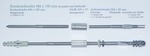 Aufsatzschraube fr Kletterhilfe mit 2x metrischem Gewinde M6: 6x90 mm (90 mm lang) #9