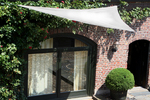 Dreiecksonnensegel 360 cm - Polyester - silbergrau #9
