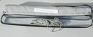 Packungsinhalt - Balkonsichtschutz B90 x L300 cm Farbe uni hell silbergrau