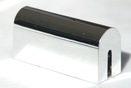 Packungsinhalt - 1x Abdeckkappe Universal Chrom -  fr Sonnensegel in Seilspanntechnik Universal System Peddy Shield