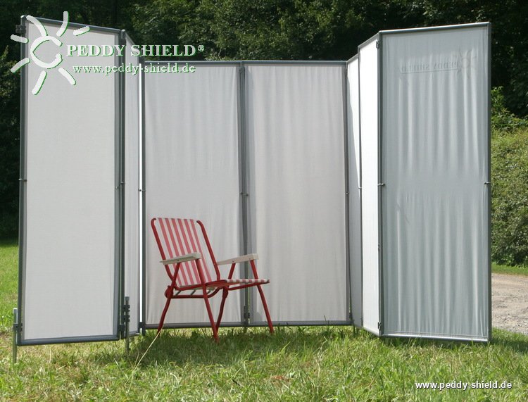 Sichtschutz Garten mobiler Paravent