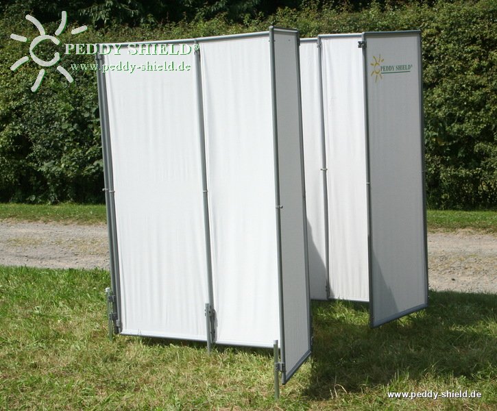 Sichtschutz Garten mobiler Paravent