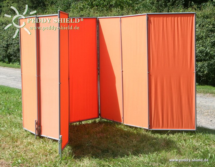 Sichtschutz Garten - mobiler Paravent