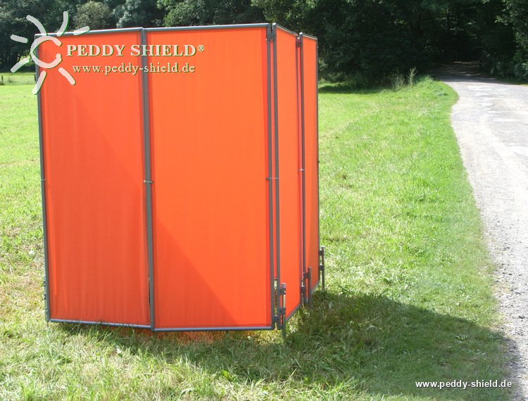 Umkleidekabine Aufstellung im Freien oder in Räumen