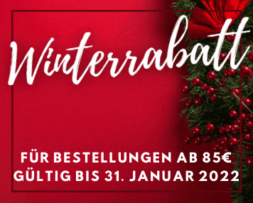Winterrabatt 10% ab 85 €
